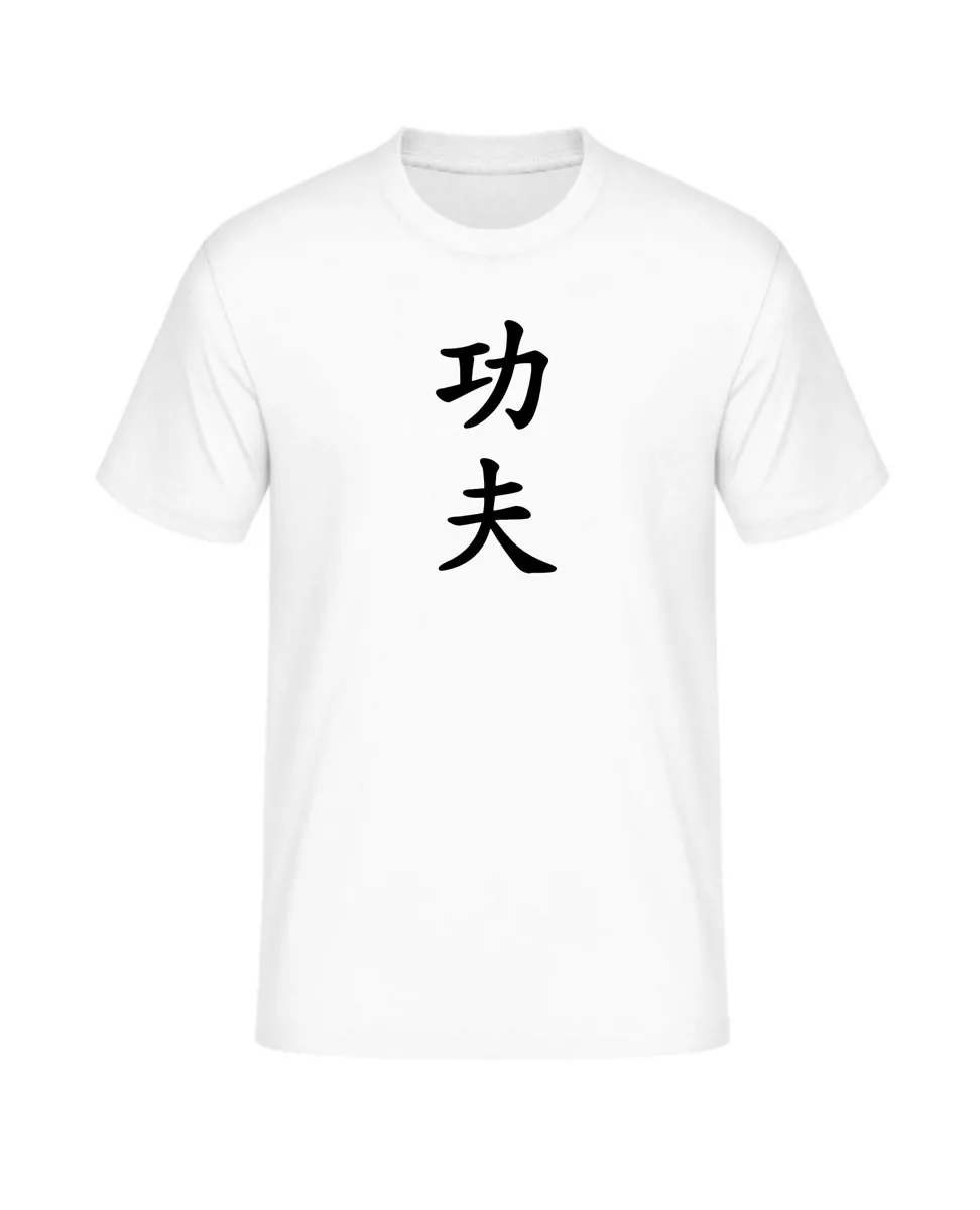 T-shirt blanc Wing Chun Kuen