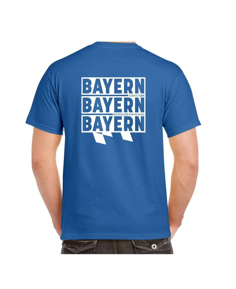 T-Shirt Bayern Team Karate rücken