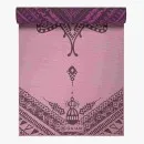 GAIAM yoga mat pink with lotus flower 6mm
