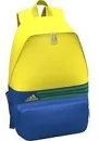 adidas sports bag sports backpack black with neon green - Kopie