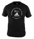 adidas Community T-Shirt Karate noir/blanc