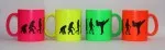 Evolution Karate / Taekwondo mug neon colour
