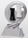Figura de resina de ajedrez