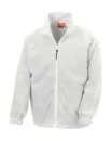 Full Zip Active Fleece Jacket weiß