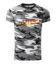 Camouflage T-shirt grey Evolution Kick