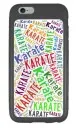 mobile phone cover for Iphone 6 with Karate motifs
