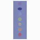 GAIAM-Mat de yoga-violet-clair-avec-chakra-4mm
