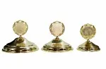 Lids for goblets in gold | Goblet lids