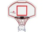 Basketball hoop with white target board