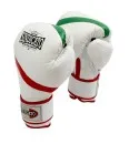 Boxing gloves Sindicato leather white