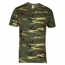 T-shirt camouflage couleur camouflage