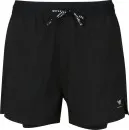 Women s shorts Sulu 2in1 shorts black front