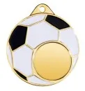 Medalla de fútbol, diámetro 50 mm