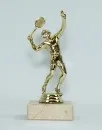 Soporte para trofeos de tenis masculino 13 cm dorado