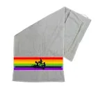 Rainbow fitness towel