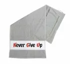 Fitness towel Never Give Up | Sports towel