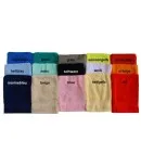 Sauna towel embroidered with name | text of your choice