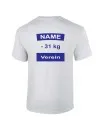 Kids functional shirt with judo back number