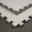 Reversible mat Checkerd black/grey - 100 x 100 x 2.0 cm