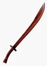 Kung Fu-sværd i træ