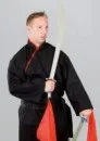 Kung Fu jacket black/red
