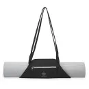 GAIAM yoga mat carrying strap black with logo