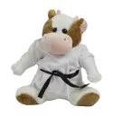 Bella the cow with combat top Judo | Karate | Taekwondo