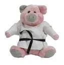 Schwein Trine mit Kampfoberteil Judo | Karate | Taekwondo