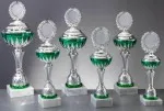 Cup silver-green