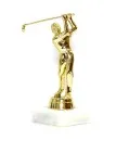 Pokalfigur Golf Herren 14 cm gold