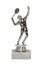 Men s tennis trophy stand 15 cm silver