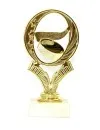 Cup stand ice hockey puck 15cm gold