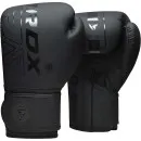 Gants de boxe RDX F6 noir mat entraînement