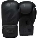 RDX Noir Boxing Gloves Training in Black Synthetic Leather