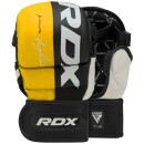MMA Handschuhe Sparring Kunstleder gelb 7oz RDX T6