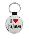 Porte-clés en différentes couleurs motif I Love JuJutsu