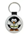 Porte-clés en différentes couleurs motif Pinguin