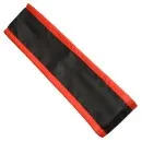 Black sash with red stripes