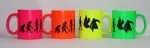Mug Evolution Aikido neon colour