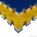 Tatami J50R mat blue/white/yellow 100 cm x 100 cm x 5 cm