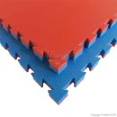 Tatami E40S mat blue/red 100 cm x 100 cm x 4 cm