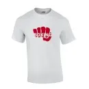 Camiseta Boxing Fist blanca