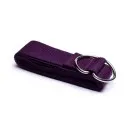 Yoga belt/yoga strap purple 183x4 cm