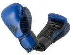 Gants de boxe adidas Competition cuir bleu royal|noir 10 OZ