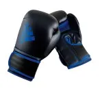 Guante de boxeo adidas Hybrid 80 negro-azul