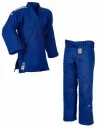 Traje de judo adidas CHAMPION III IJF azul/blanco, slim