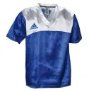 adidas Kickbox Shirt 100S blau | |weiß vorne