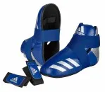 Protection de pied adidas Pro Kickboxing 300 bleu|argent