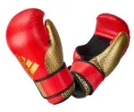 Gants de kickboxing adidas Pro Point Fighter 300 rouge|or