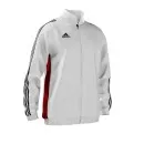 adidas presentation jacket white/red